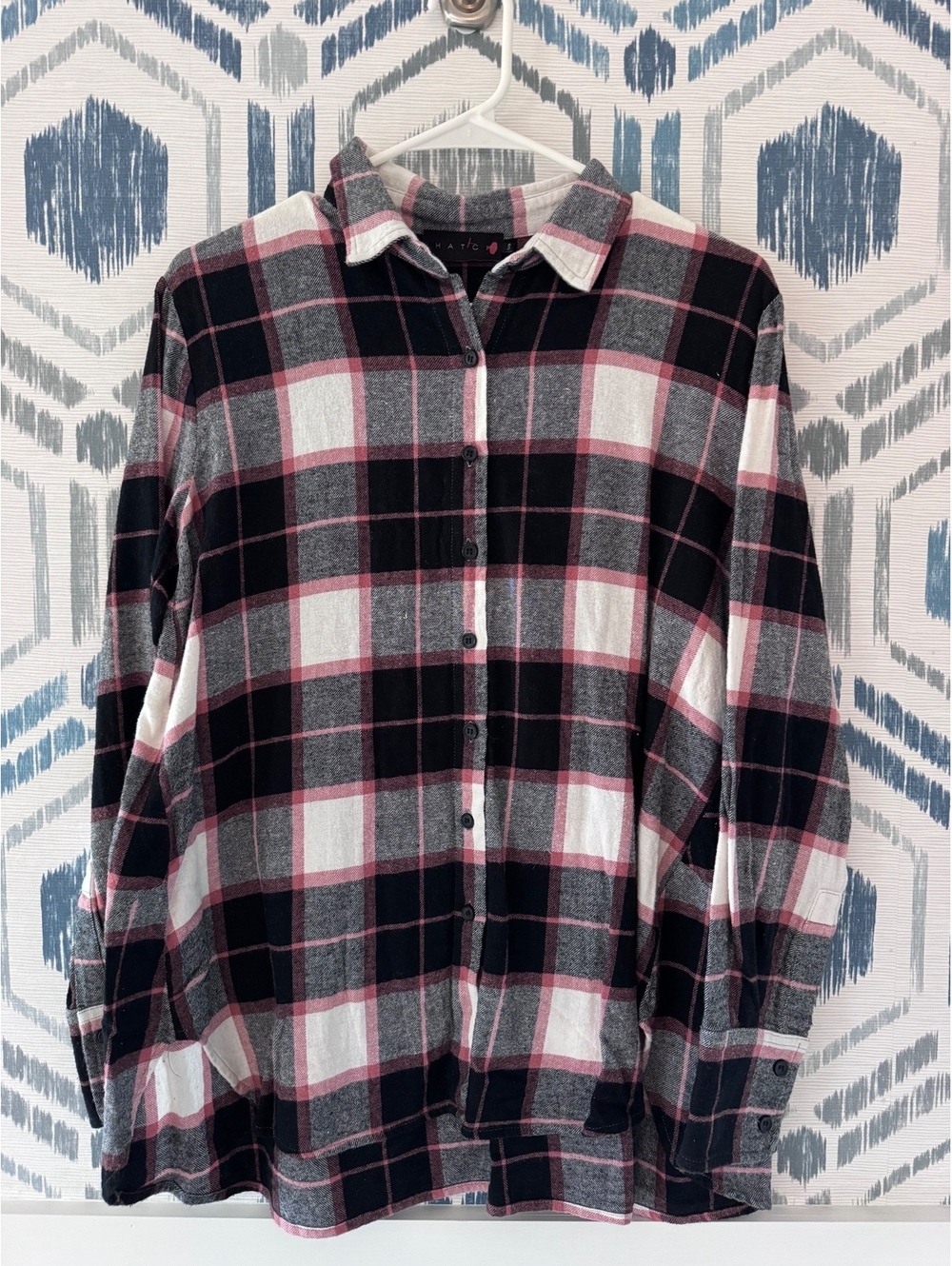 Hatch Maternity Flannel Top